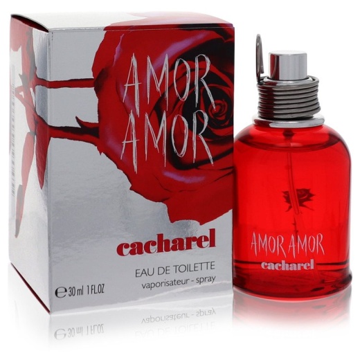 Amor Amor Perfume By Cacharel Eau De Toilette Spray - 1 Oz