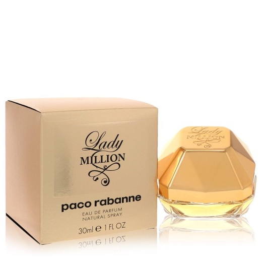 Lady Million Perfume by Paco Rabanne - 1 Oz Eau De Parfum Spray