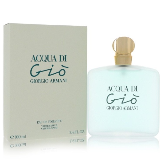 Acqua Di Gio Perfume by Giorgio Armani Eau De Toilette Spray - 3.3 Oz