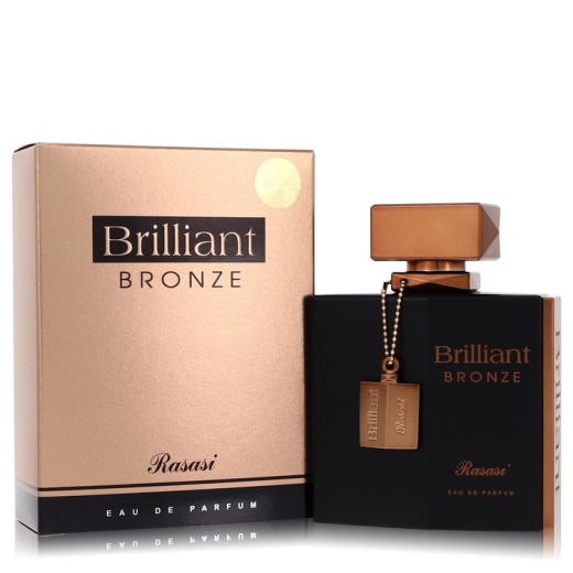 Rasasi Brillant Bronze Cologne By Rasasi Eau De Parfum Spray (Unisex) - 3.3 Oz Eau De Parfum Spray