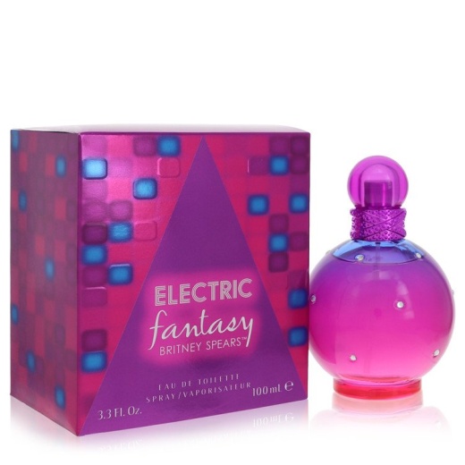 Electric Fantasy Perfume By Britney Spears Eau De Toilette Spray - 3.3 Oz Eau De Toilette Spray