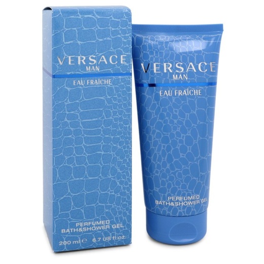 Versace Man Cologne By Versace Eau Fraiche Shower Gel - 6.7 Oz Eau Fraiche Shower Gel