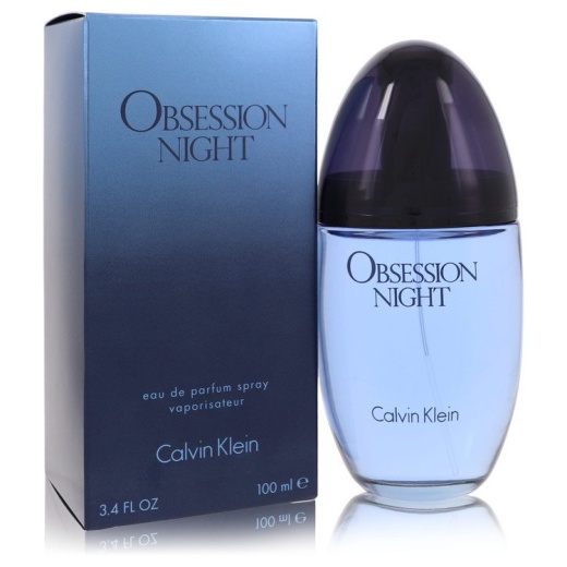 Obsession Night Perfume By Calvin Klein Eau De Parfum Spray - 3.4 Oz Eau De Parfum Spray