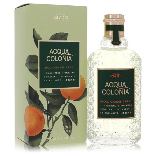 4711 Acqua Colonia Blood Orange & Basil Perfume By 4711 Eau De Cologne Spray (Unisex) - 5.7 Oz Eau De Cologne Spray