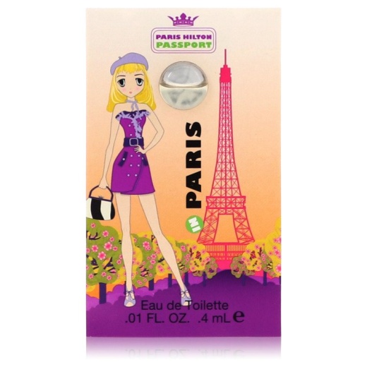 Paris Hilton Passport In Paris Perfume Vial