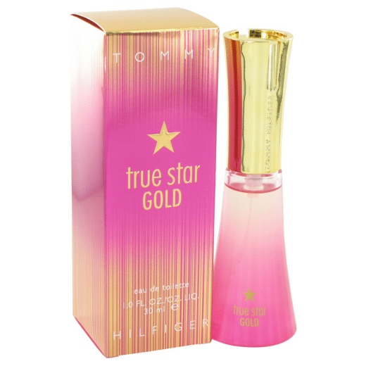 True Star Gold Perfume By Tommy Hilfiger Eau De Toilette Spray - 1 Oz Eau De Toilette Spray