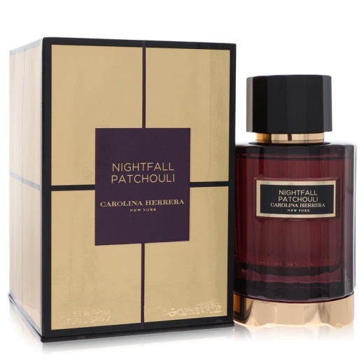 Nightfall Patchouli Perfume by Carolina Herrera, Unisex Eau De Parfum Spray - 3.4 Oz
