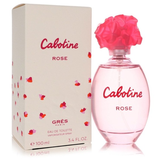 Cabotine Rose Perfume By Parfums Gres Eau De Toilette Spray - 3.4 Oz