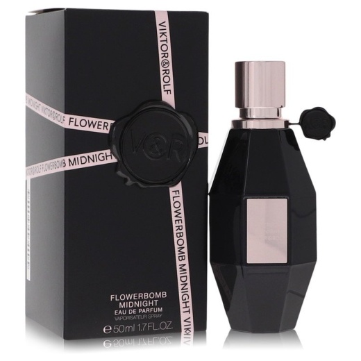 Flowerbomb Midnight Perfume By Viktor & Rolf - 1.7 Oz Eau De Parfum Spray