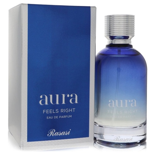 Rasasi Aura Feels Right Cologne By Rasasi Eau De Parfum Spray (Unisex) - 3.3 Oz Eau De Parfum Spray