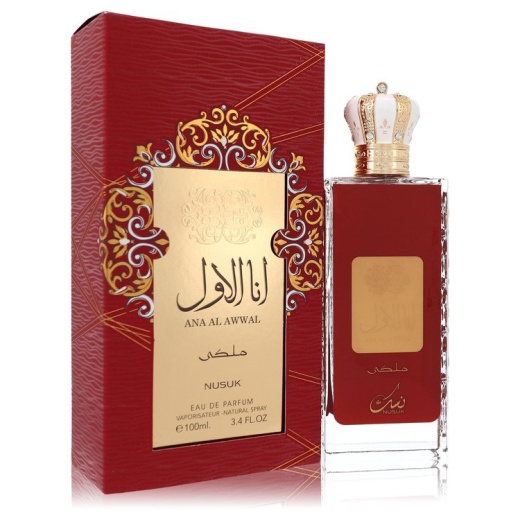Ana Al Awwal Rouge Perfume by Nusuk - 3.4 Oz Eau De Parfum Spray
