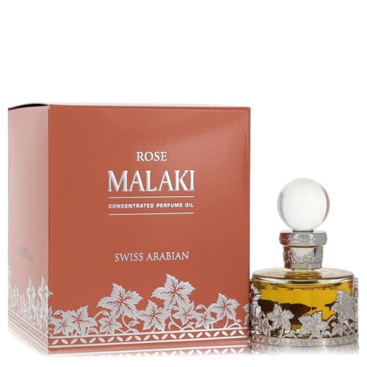 Swiss Arabian Rose Malaki Perfume By Swiss Arabian Concentrated Perfume Oil - 1 Oz Concentrated Perfume Oil