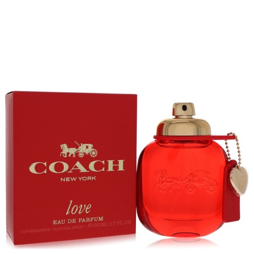 Coach Love Perfume By Coach Eau De Parfum Spray (Red Packaging) - 1.7 Oz Eau De Parfum Spray
