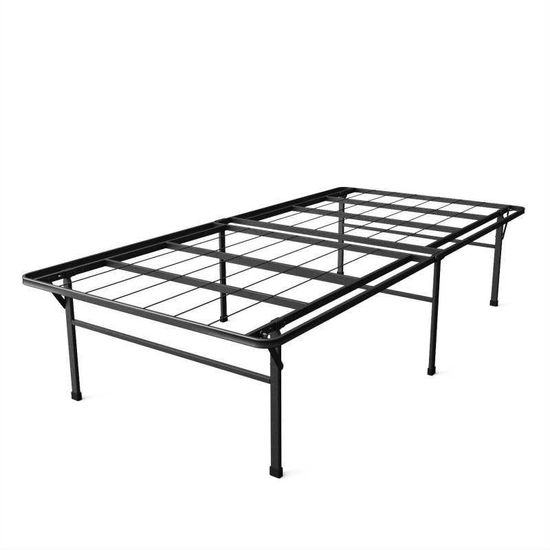 Twin Xl Heavy Duty 18-inch High Rise Metal Platform Bed Frame