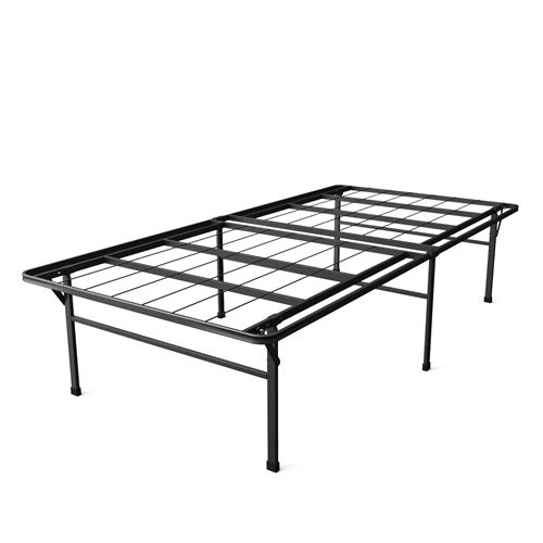 Twin XL Heavy Duty 18-Inch High Rise Metal Platform Bed Frame