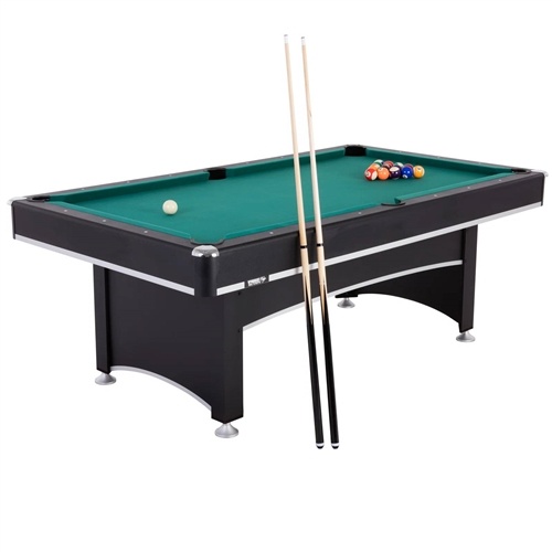 7-Foot 2-in-1 Conversion Top Pool Table & Ping Pong Table Set