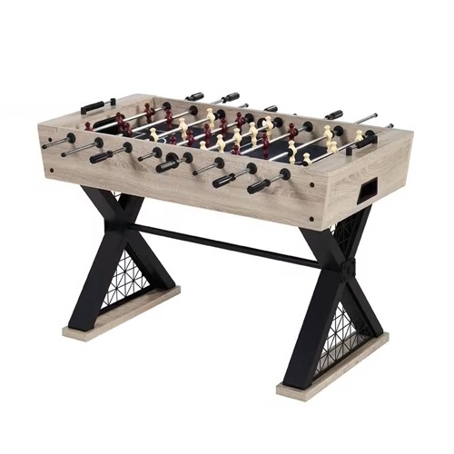 Sturdy X-Leg Industrial Modern Style 48-Inch Foosball Table with 2 Balls