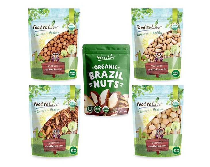 Organic Delicious Nuts Gift Box