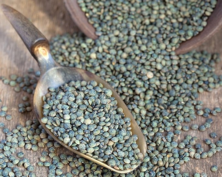 Organic Whole French Green Lentils