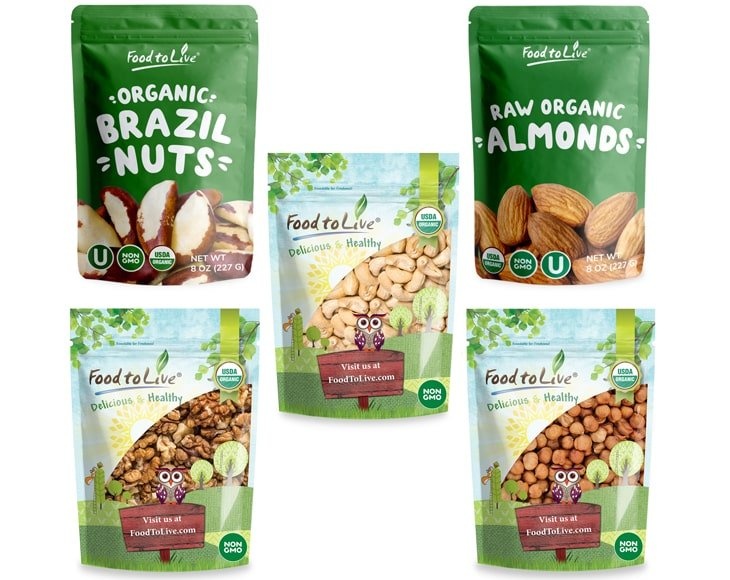 Organic Raw Nuts Gift Box