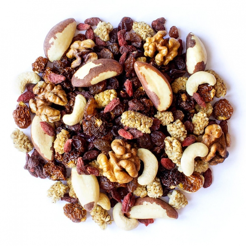 Organic Raw Super Nuts And Berries Trail Mix