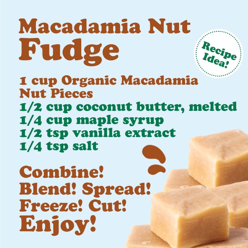 Organic Macadamia Nut Pieces