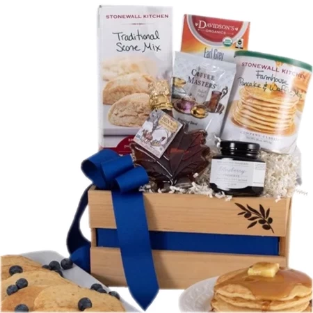 Rustic Bed And Breakfast Gift Basket
