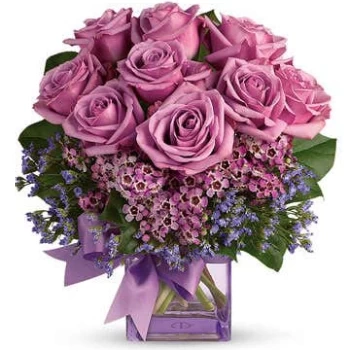 Royal Purple Petals Bouquet
