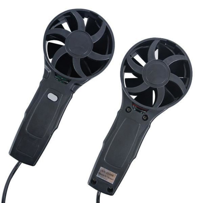 Handheld Usb Thermo-Hygro-Anemometer With Remote Vane Hvac - 1+