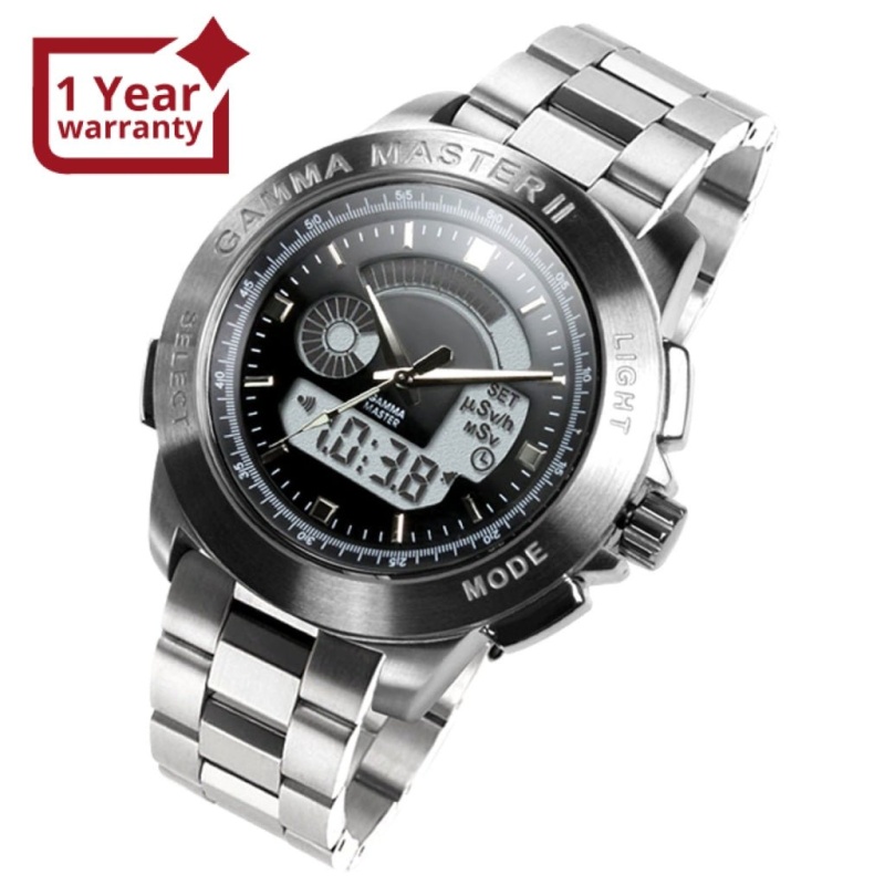 Geiger Watch Gamma Master Ii Nuclear Gamma Radiation Detector Dosimeter Watch With ...