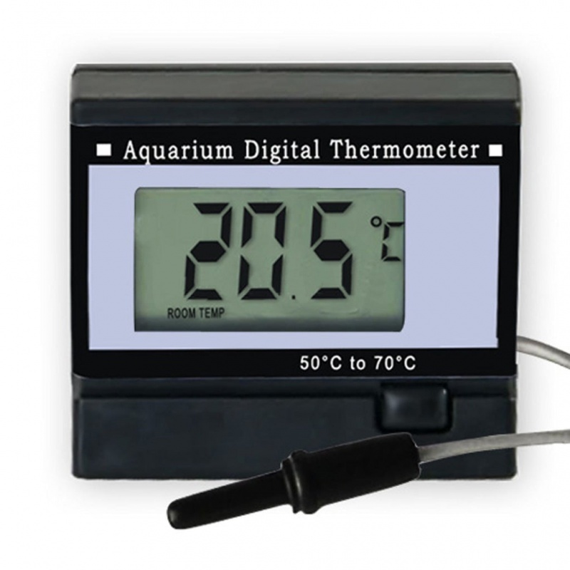 2-In-1 Aquarium Thermometer For Tanks & Rooms