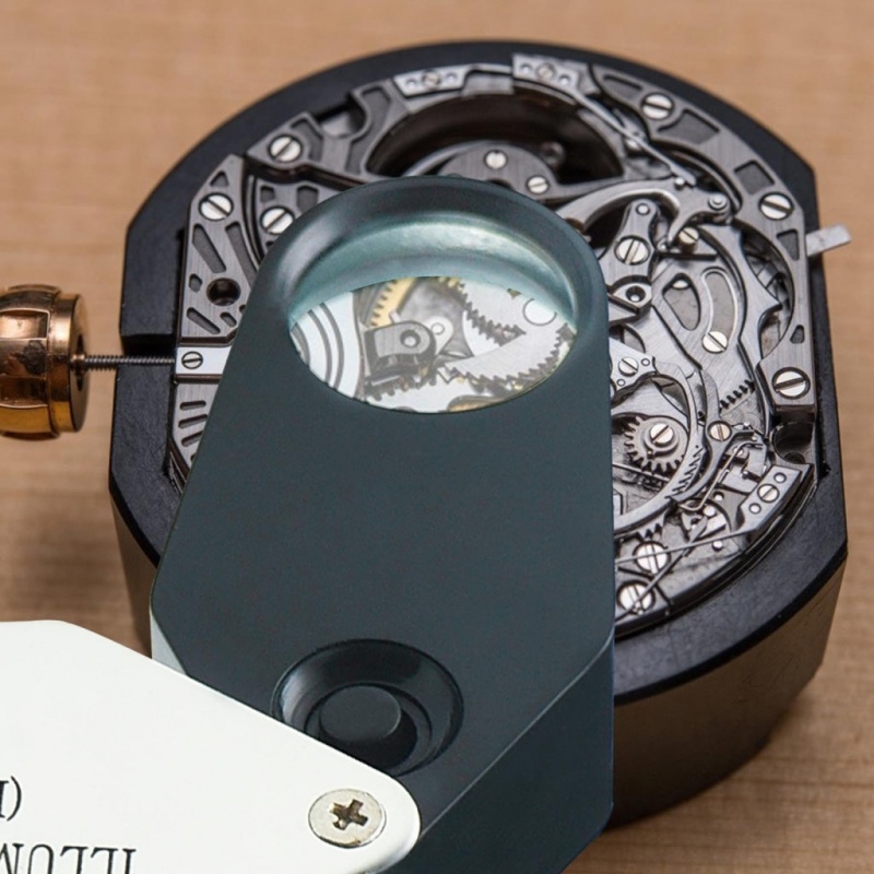 10X Jeweler Loupe Magnifier + Led Light, 18Mm Lens