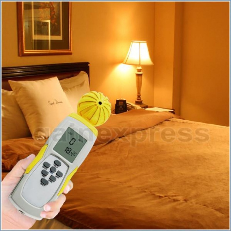 Digital Carbon Monoxide (Co) Temperature Meter Made In Taiwan