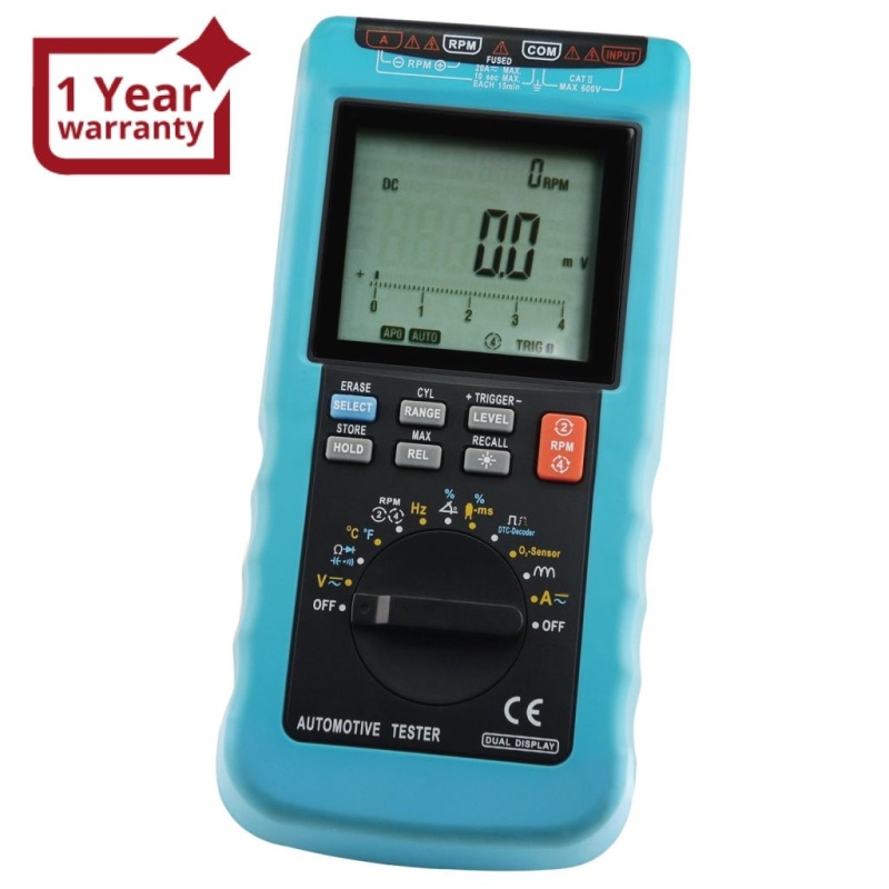 Automotive Multimeter Scan Car Engine Analyzer Rpm Voltage Current ...