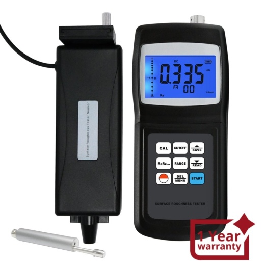 Surface Roughness Rz 10um Digital Surface Roughness Tester Meter Gauge Profilometer W/ Separate ...