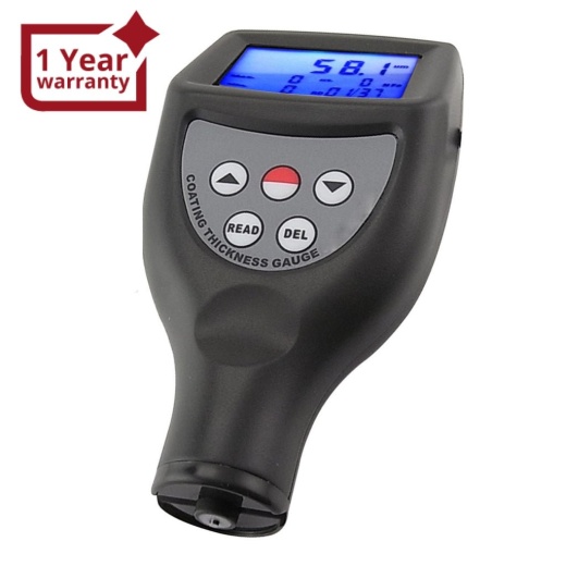 Digital Paint Coating Thickness Gauge F/Nf Probes Big Lcd 99 Groups ...