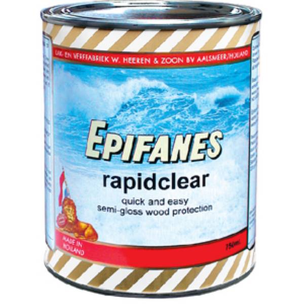 Epifanes Rapid Clear Satin Wood Finish