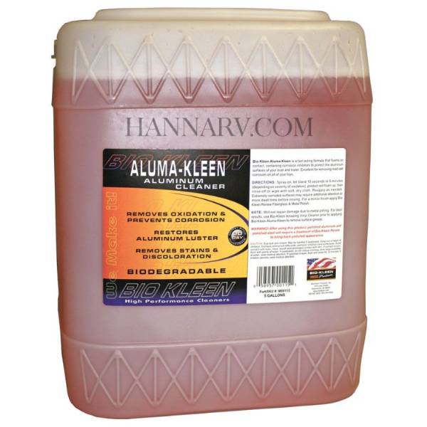 Bio-Kleen SledBrite Aluma Kleen - 32 Oz Aluminum Cleaner & Brightener For Boats, RVs & Cars