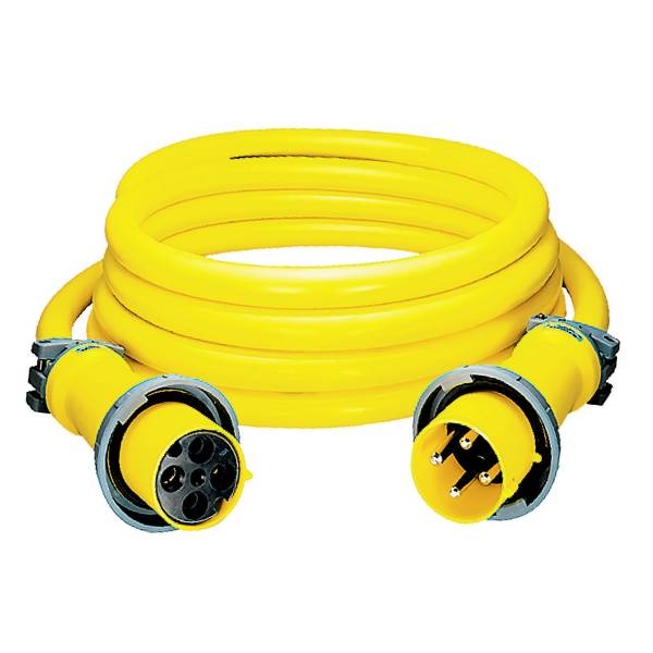Hubbell 100A 50Ft 5 Wire 120/208V Extension Cord