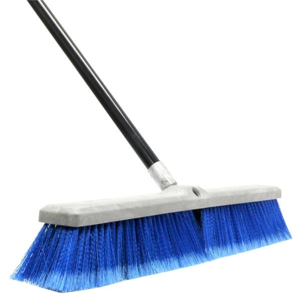 Helpmate 24In Push Broom With Metal Tip