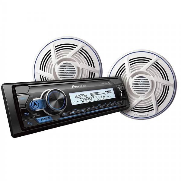 Pioneer Audio Mvh-Ms310bt Am/Fm/Bt Stereo & Ts-Mr1600