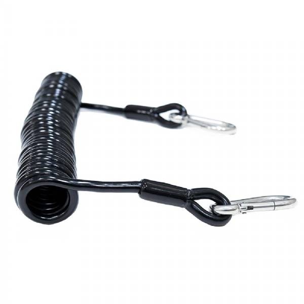 Tigress Heavy-Duty Coiled Safety Tether - 1200Lbs