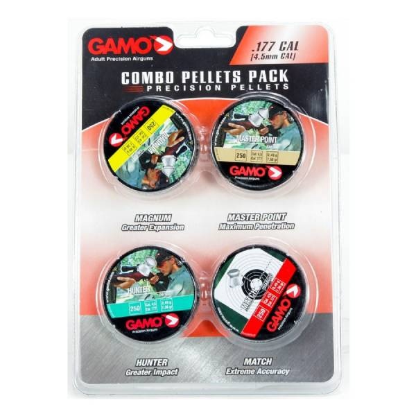 Gamo Gamo Combo Pack 1000 Assrtd .177 Pel