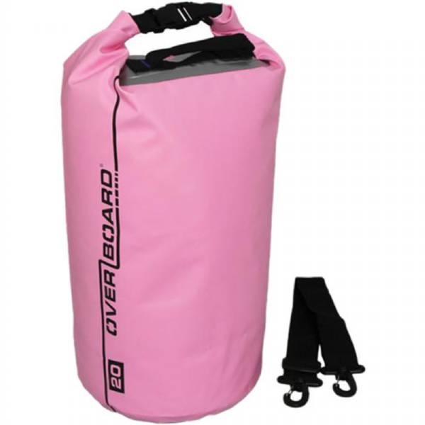 Overboard 20 Litre Dry Tube Pink