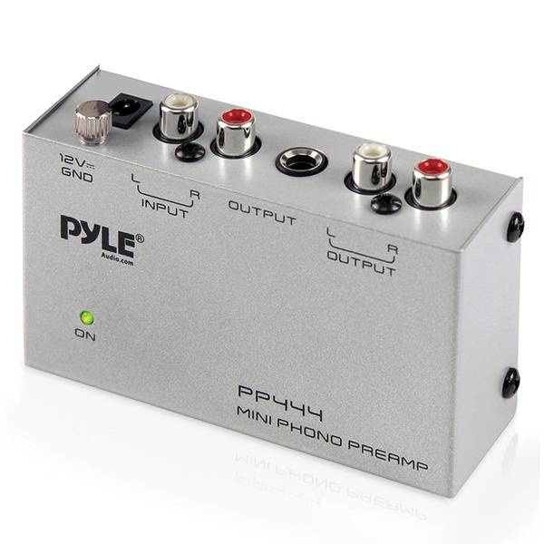 Pyle Ultra-Compact Phono Turntable Preamp