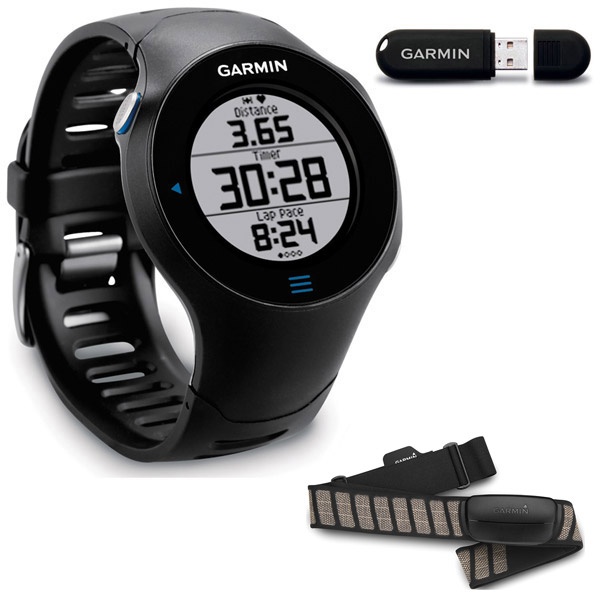 Garmin Forerunner 610 With Ant Stick And Premium Heart Rate Monitor