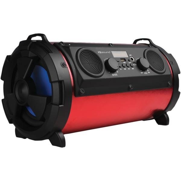 Supersonic Wireless Bluetooth Speaker (Red)