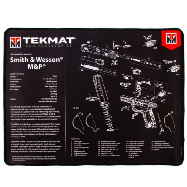 Tekmat Ultra 20 Smith And Wesson Mp Gun Cleaning Mat