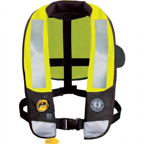 Mustang Survival Hit High Visibility Inflatable Pfd - Fluorescent Yellow Green