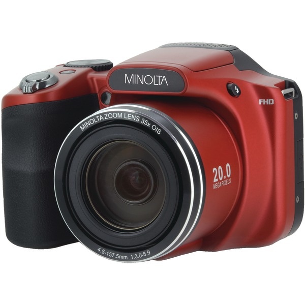 Minolta 20.0-Megapixel 1080P Full Hd Wi-Fi Mn35z Bridge Camera With 35